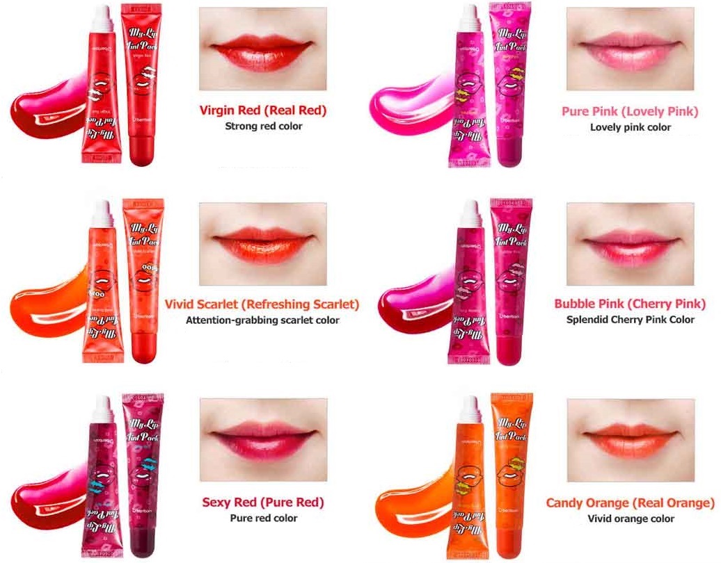 BERRISOM `OOPS My Lip Tint Tattoo Pack