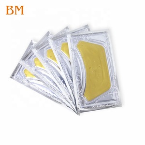 Best 2018 Hot Sale Hydrating Whitening face 24k gold collagen neck mask