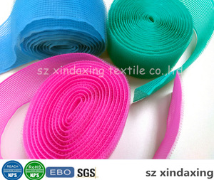 Colorful hook & loop hair roller