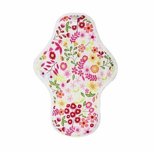 Comfort Feminine Soft Microfleece Heart Felt Reusable Sanitary Pads Cloth organic female  Menstrual Pad cotton sanitary napkins