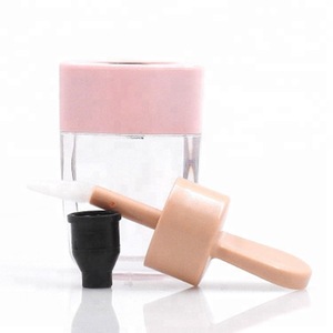 Cute 3ml plastic PP ice cream shaped empty lipstick tube / lipgloss packaging container / bottle tube for cosmetics