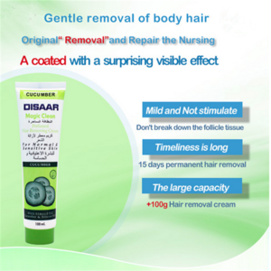 DISAAR cucumber Moisturizing hair removal creamsafety hair depilate cream for arms and legs