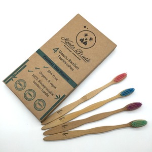 Eco Friendly Wholesale Bamboo Bristle Toothbrush
