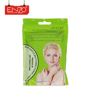 ENZO Professional wholesale Hot sale 100g hard wax beans hair removal elastic natural painless legs body hard depilatory hot wax