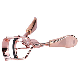 Factory price best cosmetic tools private label curl eye lash magic rose gold eyelash curler