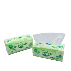 Factory Wholesale Ultra Soft Yellow Facial Tissue Paper