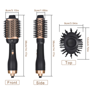 Fashioned air hair dryer brush One Step Volumizer Hot air brush Dual voltage 1000