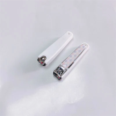 Foshan Finger Toe Nail Clipper Cutter with Plastic Catcher and Soft Epoxy Sticker