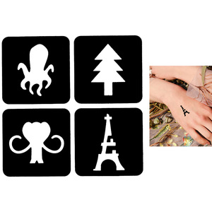 G214-G241 Product  India Henna  Airbrush  Temporary Tattoo Stencils