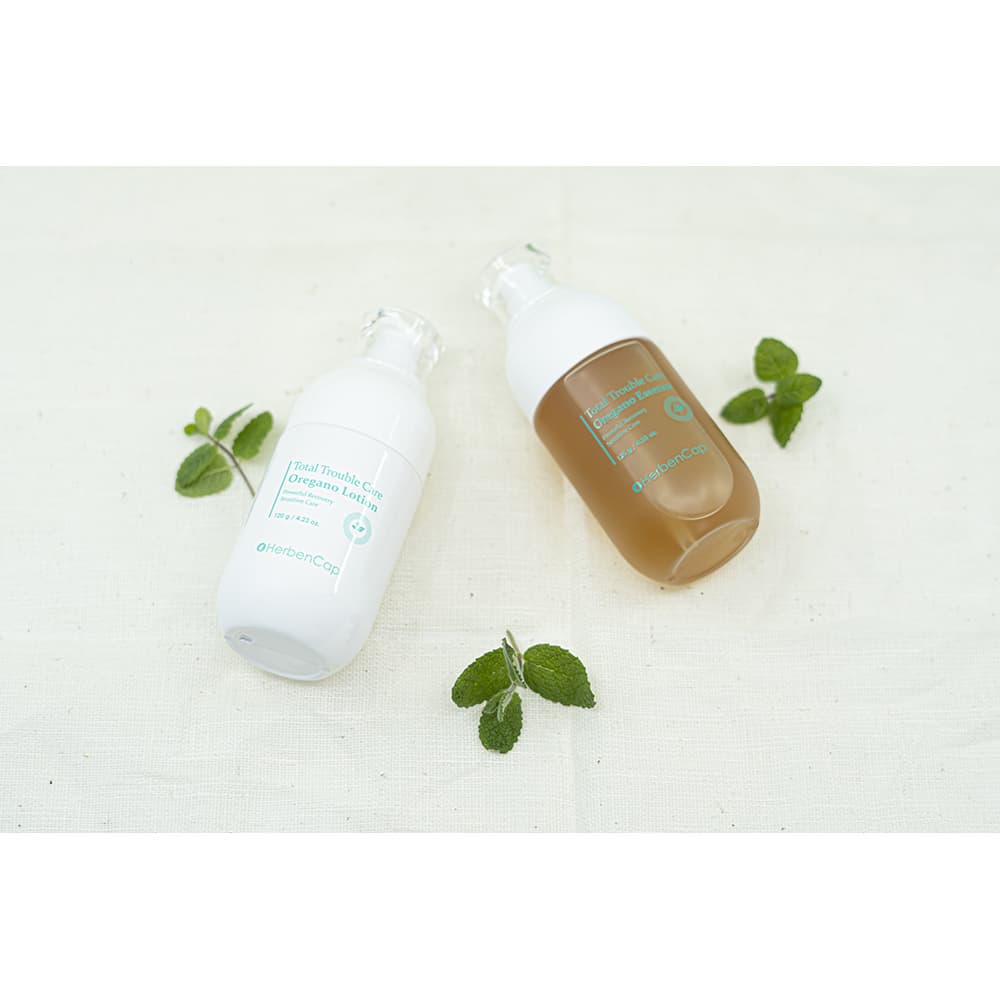 HerbenCap Total Troble Care Oregano Lotion/Essence Set