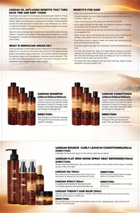 High Quality Best-selling Morocco Argan Oil Nourishing hair Shampoo