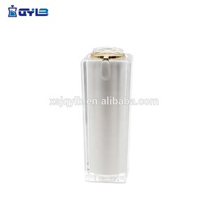 High Quality Cosmetic packaging Hot Design Manufacture Square Acrylic Bottle