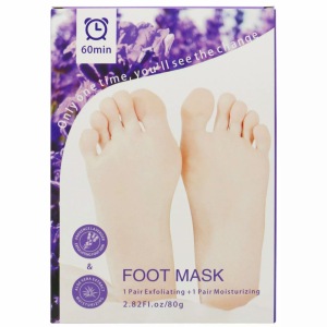 hot sale best skin effective foot care peeling spa socks exfoliating foot mask