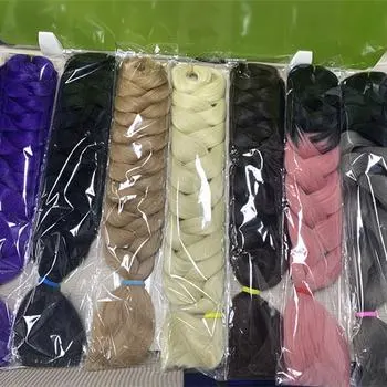 Hot Sell 82 Inch Good Quality Synthetic Braid Hair Extension