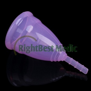 Medical Grade Silicone Menstrual Cup Period Feminine Cup