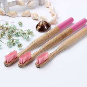 New Design 100% Biodegradable Bamboo Charcoal Toothbrush Wholesale