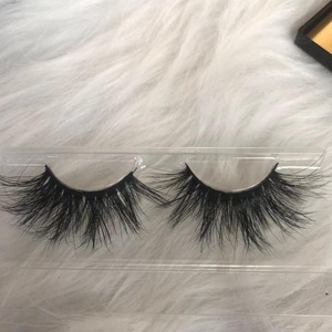 New design 25mm mink lashes private label false eyelashes