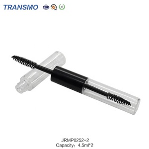 New Makeup 2019 Hot Double Ended Mascara Tube With Brush Applicator Custom Plastic Clear Empty Eyeliner Bottle For Girl