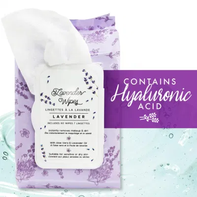 Organic Lip Eye Eyelash Make up Remover Wipe