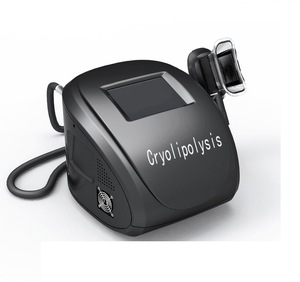 Portable device Vacuum cryolipolysis, fat freeze slimming cool tech, cryolipolysis machine with vacuum cavitation system
