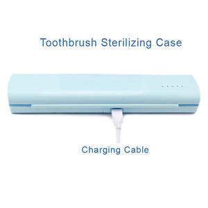 Portable UV Toothbrush Sterilizer Sanitizer With Travel Charge