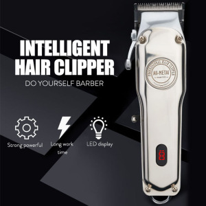 Private label cordless barber salon beard clippers men professional recharge electric hair trimmer 2 in 1 hair cutting