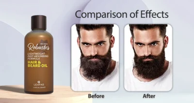 Private Label for Men Care Products Hair and Beard Oil Fast Absorbing Formula