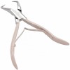 Professional Hair Extension & Beading Tool Kit Plier Set for beads (3 Piece) Micro Ring (Tea Pink)