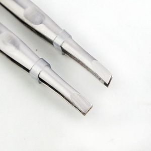 Professional Manicure Instruments Cosmetic Eyebrow Tweezers / Beautiful Girls