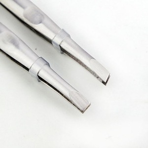 Professional Manicure Instruments Cosmetic Eyebrow Tweezers / Beautiful Girls