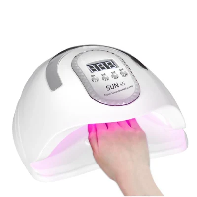 Professional Wholesale Red Light Nail Polish Dryer Handle LED Nail UV Lamp