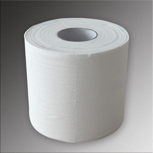 Roll tissue paper and toilet roll tissue and sanitary toilet paper with single pack