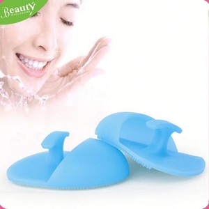 Silicone face massage brush ,LYp6 silicone facial massage tool