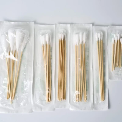 Sterilized Cotton Swabs for Medical Purposes