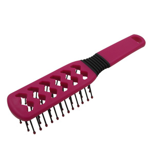 Top Sale Small Detangle Vent Brush Tangle Nylon Pins Massage Plastic Hairbrush