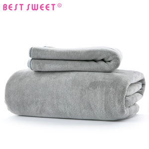 towel factory supply 80% polyester 20% polyamide microfiber bath towel set