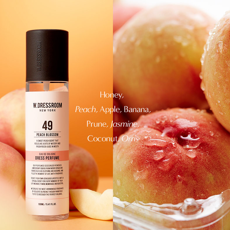 (W.DRESSROOM) NEW Dress Perfume Basic Season 3 No.49 Peach Blossom 160ml