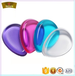 Wholesale cheap giveaway makeup clear silicone puff