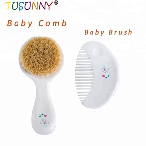 Wholesale Eco-friendly Baby Hair Brush And Comb Set Care Product