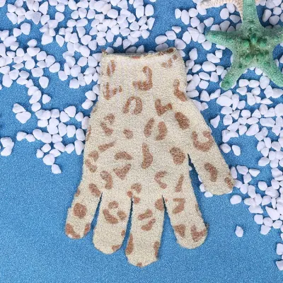 Women&prime;s Shower Accessories Exfoliating Bath Gloves