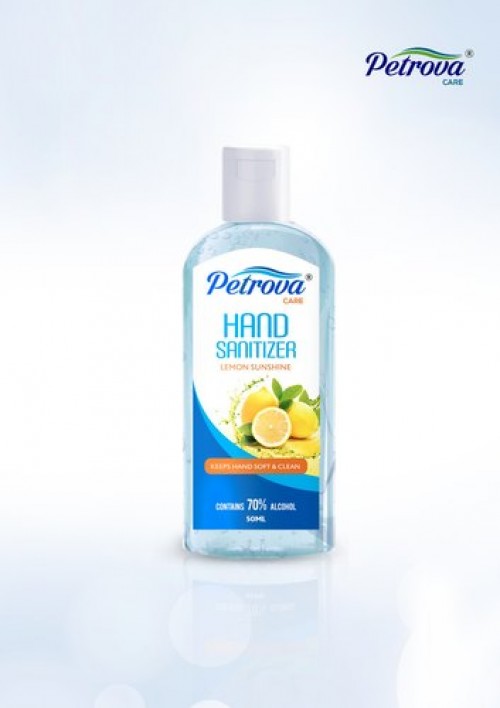 Petrova Care 50 ML Hand Sanitizer Lemon Sunshine