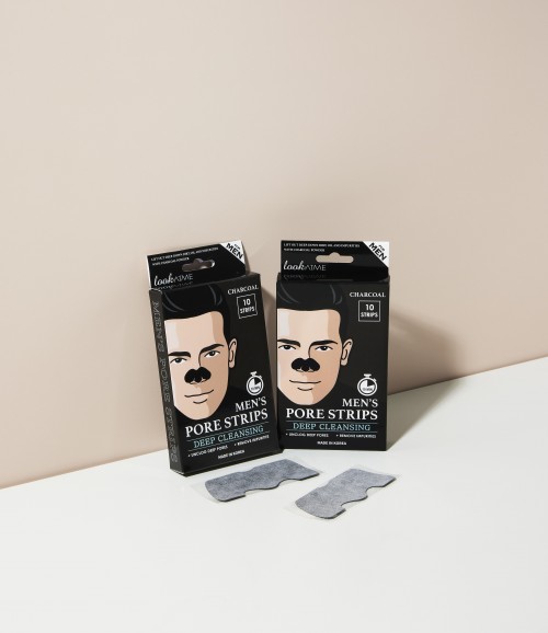 lookATME MEN'S PORE STRIPS CHARCOAL