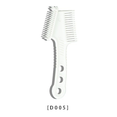 Comb for Hair Dye Double Side PP plastic Comb for Salon Hair Color