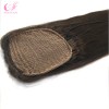 Thick end 100% virgin human hair extensions ponytail with clips