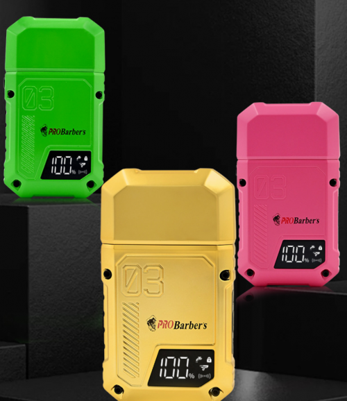 Men's electric shaver, household shaving, waterproof reciprocating three blade hair clipper, hair salon shaving knife