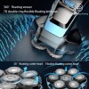 FANKE FK-8780 High Quality Waterproof Electric Shaver Customizable Wet and Dry Dual-Use Magnetic Blade Men's Bald Shaver