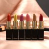 Dynamic Color-Changing Lipstick Collection Featuring Nine Shades, Gold Dust Pigments & Smooth Matte Texture