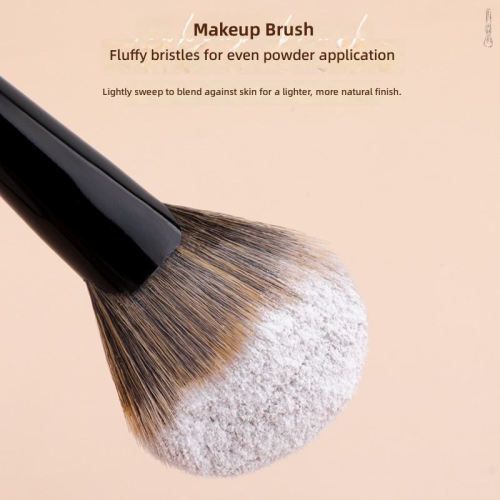 Custom Logo OEM 5Pcs Black Handle Makeup Brush Set with Bent Angled Eyeliner Brush Ultra Soft Powder Blush Beauty Tools Manufacturer