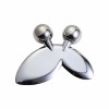 Stainless Steel Beauty Butterfly Ice Ball Massager Scraping V-face Massage Board Eye Facial Ice Compress Ball Beauty Massge Tool