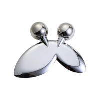 Stainless Steel Beauty Butterfly Ice Ball Massager Scraping V-face Massage Board Eye Facial Ice Compress Ball Beauty Massge Tool